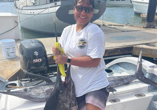 Claudia Manager y Operador Viking Fishing